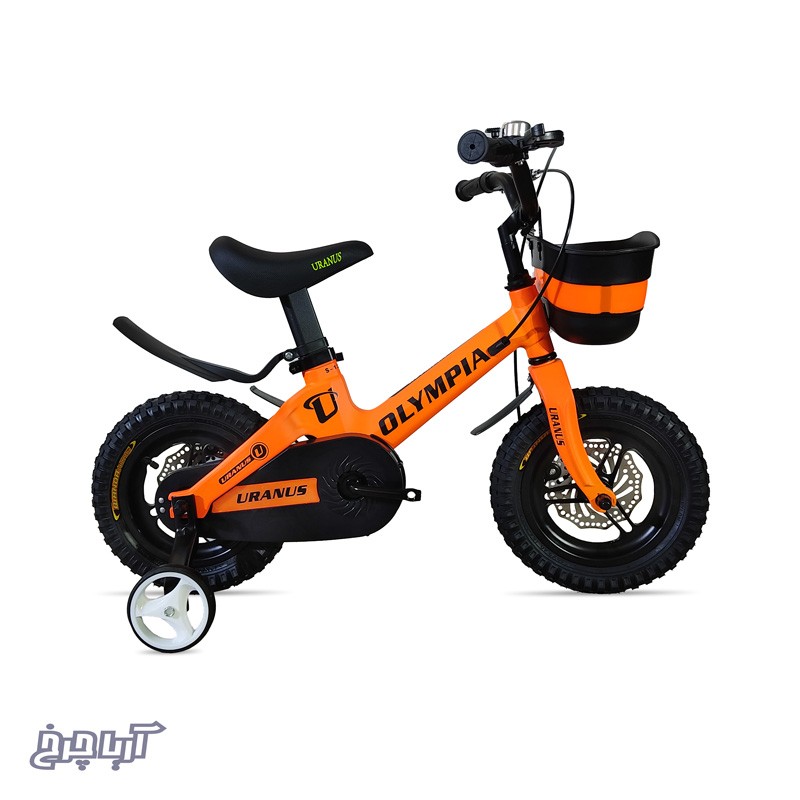 دوچرخه کودک المپیا سایز 12 مدل Olympia 12200 رنگ نارنجی