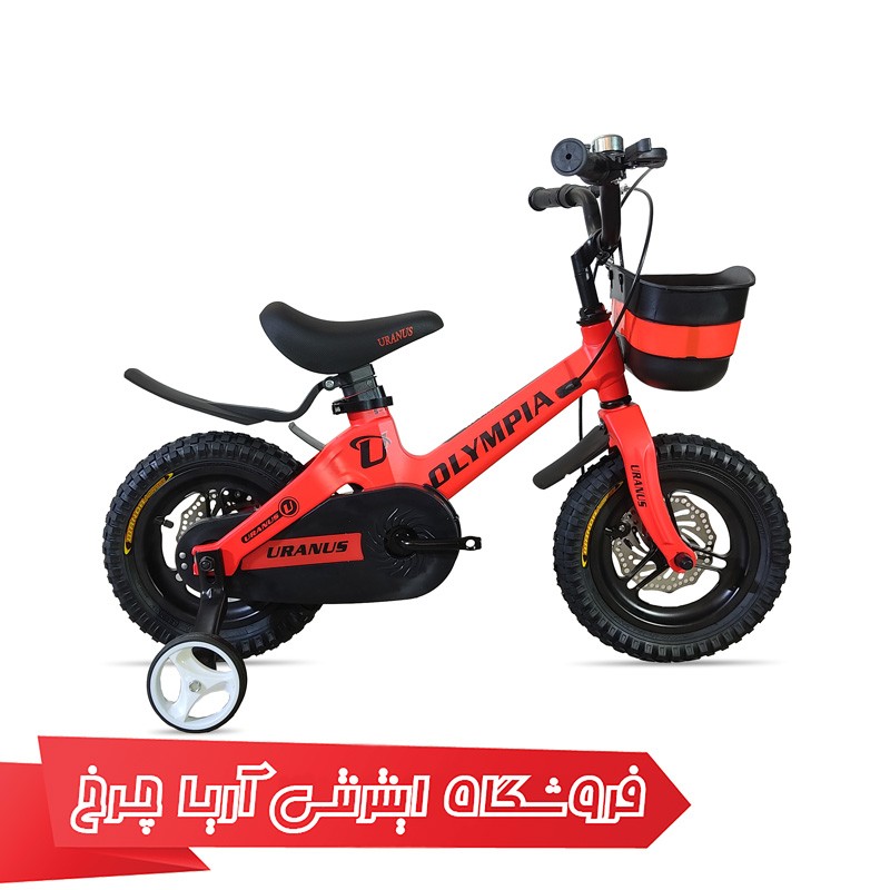 زیباترین دوچرخه سایز 12 بچه گانه برند المپیا تنه منیزیومی مدل Olympia 12200 با ارسال سریع
