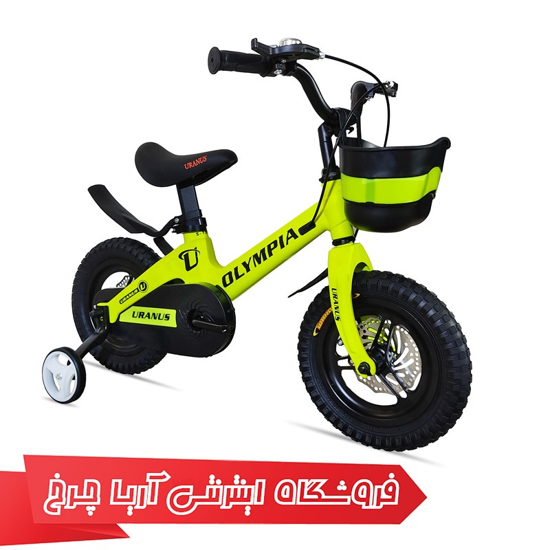 خرید دوچرخه کودک المپیا سایز 12 مدل Olympia 12200 تنه منیزیوم