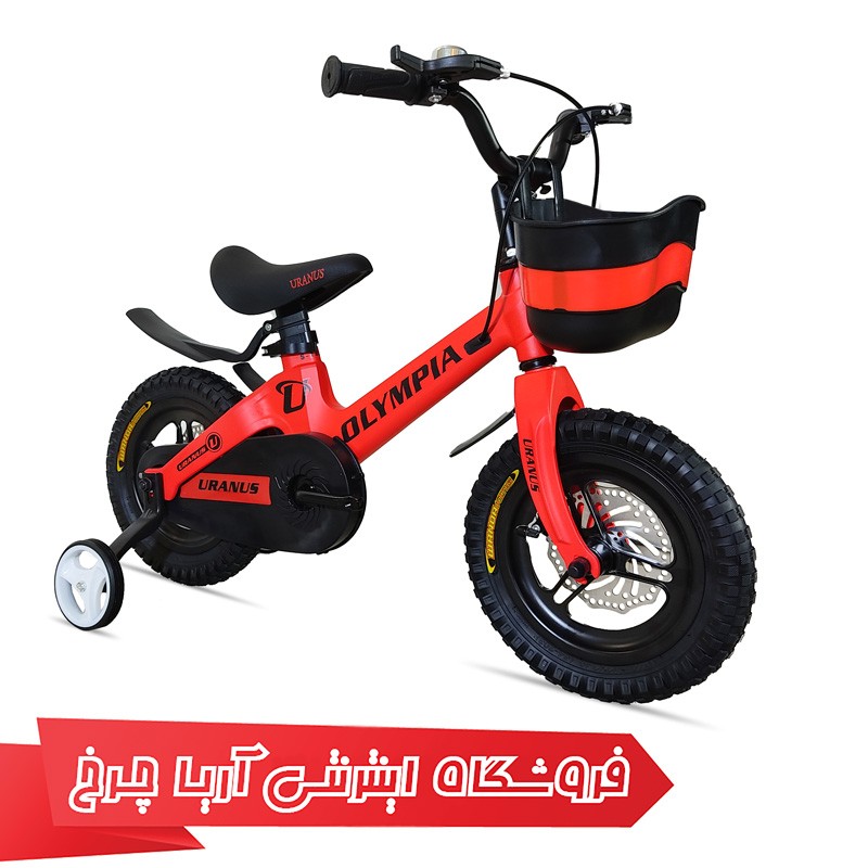 دوچرخه سایز 12 بچه گانه برند المپیا تنه منیزیومی مدل Olympia 12200