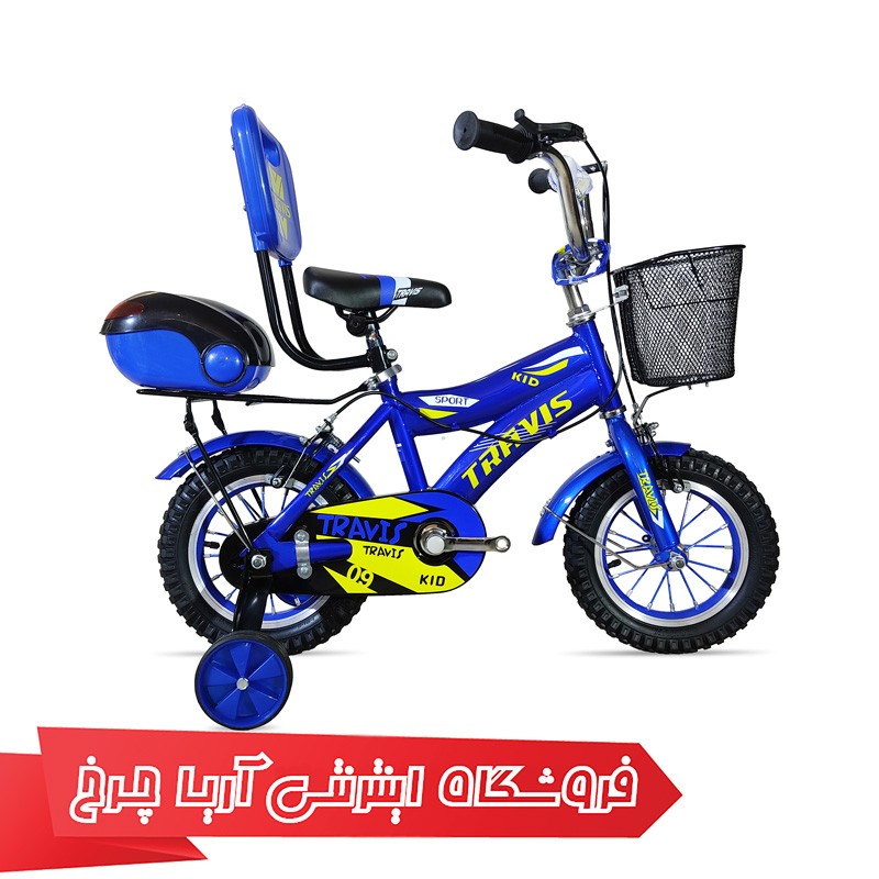 خرید دوچرخه سایز 12 ارزان قیمت بچه گانه برند تراویس مدل TRAVIS 12-01