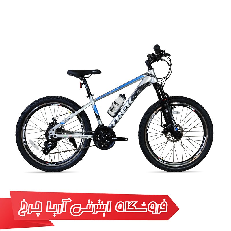 مشخصات دوچرخه سایز 24 حرفه ای کمک دار برند ترک وان مدل Trek One T6000-D