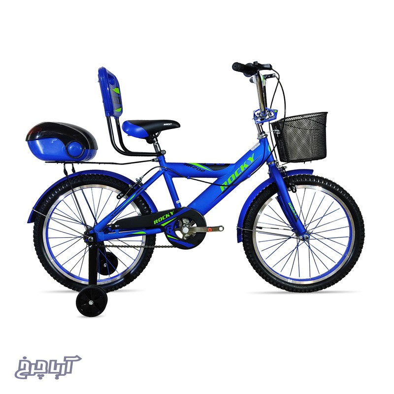 دوچرخه کودک پسرانه سایز 20 برند راکی مدل HR202 با تایر پهن