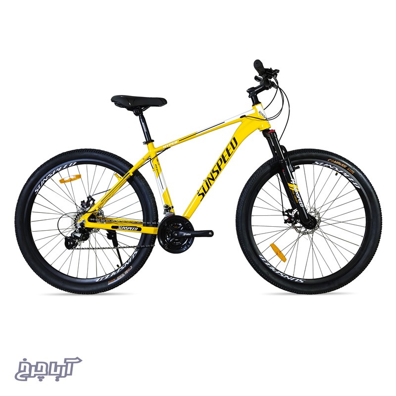 مشخصات کامل دوچرخه 29 با سیستم دنده 24 سرعته شیمانو کلاچدار برند سان اسپید مدل Hyper M.D
