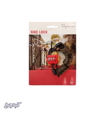 قفل رمزی دوچرخه مدل Dynamic slk-6000c 1200×3mm