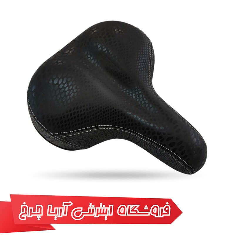 خرید زین دوچرخه پهن بالشتکی ارزان قیمت برند توربو مدل Turbo Tu-1150