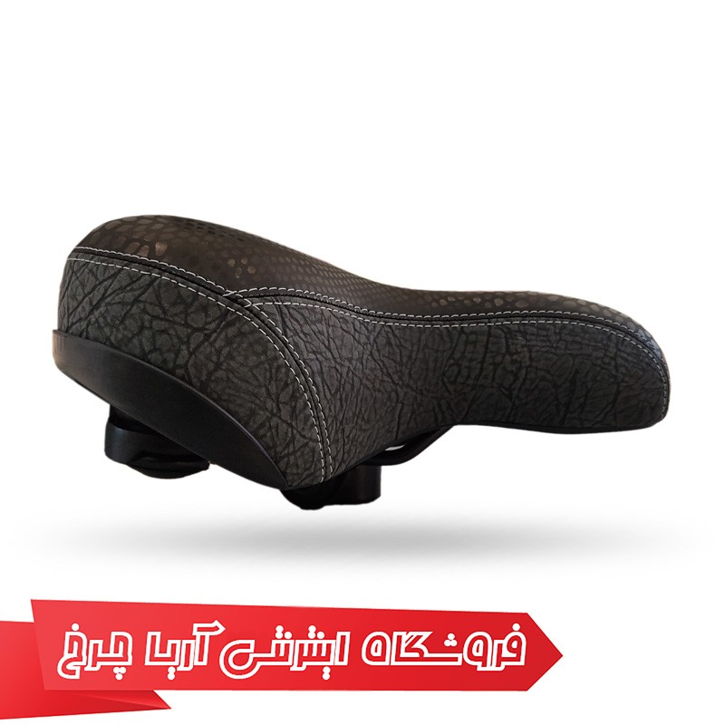 عکس و مشخصات زین دوچرخه پهن بالشتکی برند توربو مدل Turbo Tu-1150