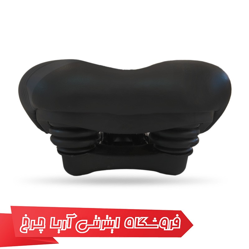 قیمت زین دوچرخه پهن بالشتکی برند توربو مدل Turbo Tu-1005 مناسب برای دوچرخه کوهستان و شهری