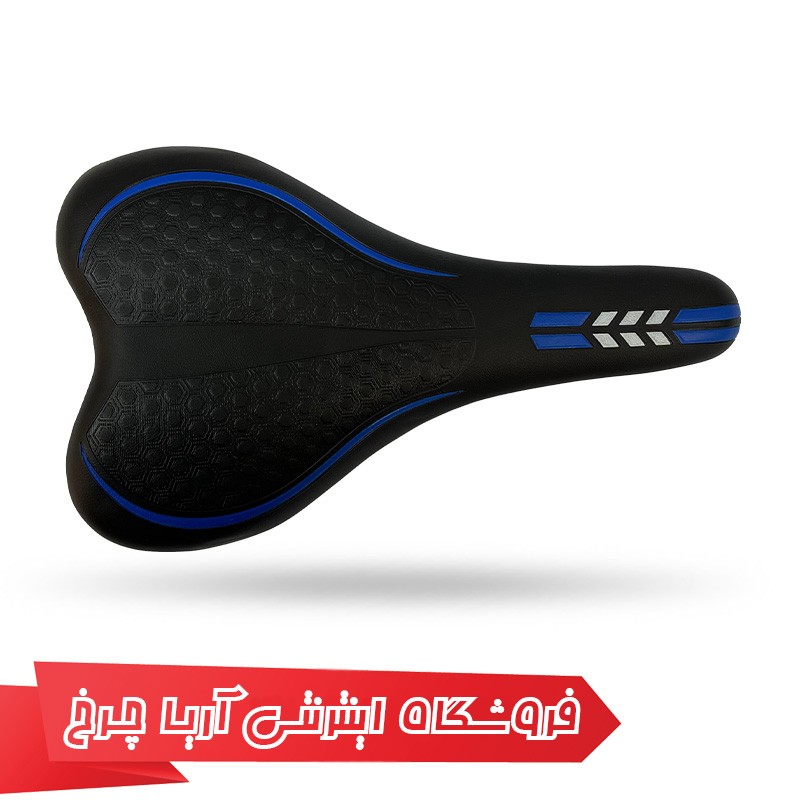 قیمت زین دوچرخه برند وایب مدل Vibe 680v36 جنس فوم با ریل فلزی