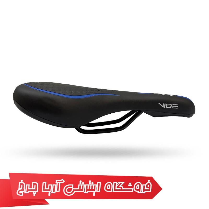 عکس زین پهن و راحت دوچرخه برند وایب مدل Vibe 680v36 با بررسی فنی