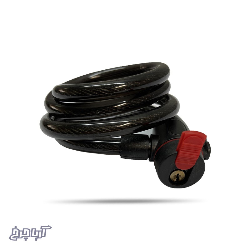 قفل کابلی کلیدی دوچرخه برند وایب مدل Vibe 1000c12