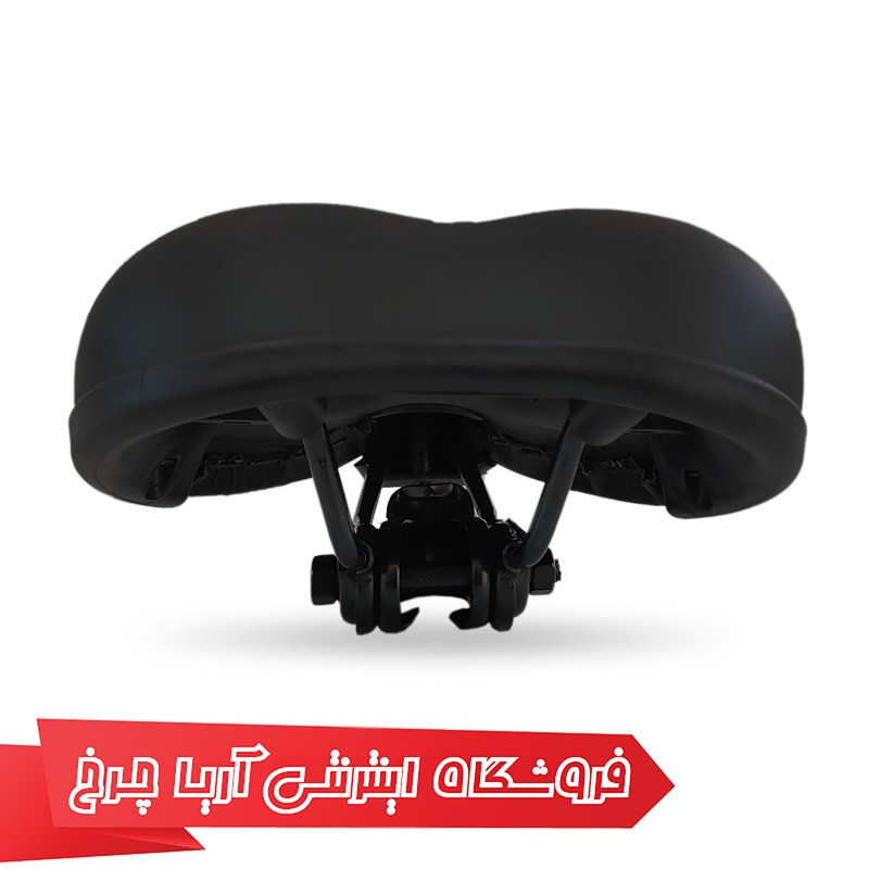 عکس و مشخصات زین دوچرخه نیمه پهن حرفه ای برند توربو مدل Tu-1148 به همراه توضیحات فنی