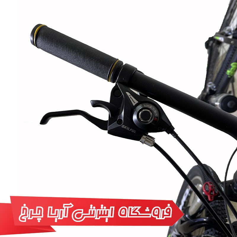 دسته دنده کلاچدار دوچرخه سایز 27.5 برند اوکی مدل OK k2707-v