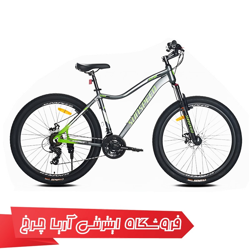 فروش دوچرخه سان اسپید مدل nike 24 دنده شیمانو با ترمز دیسکی
