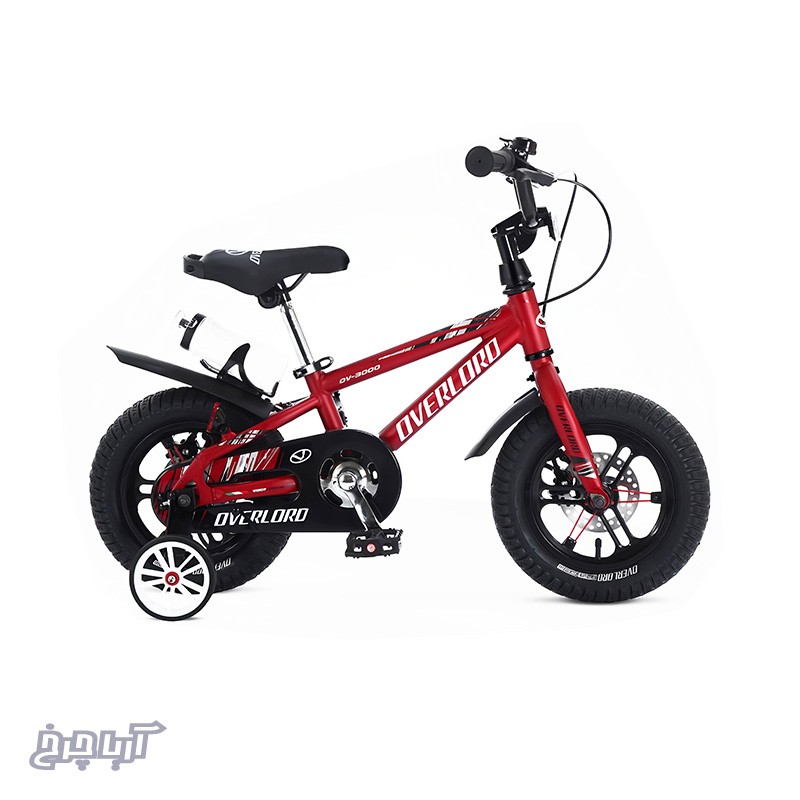 دوچرخه کودک سایز 12 اورلرد مدل Overlord OV-3000 با ترمز دیسکی و بدنه آلومینیوم