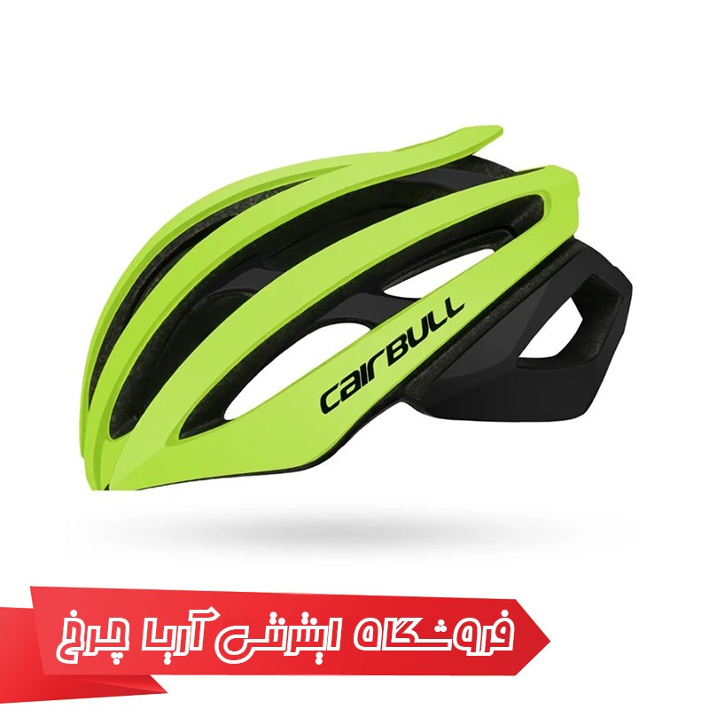 بررسی کلاه دوچرخه سواری حرفه ای برند کربول مدل Cairbull CB-02 رنگ سبز