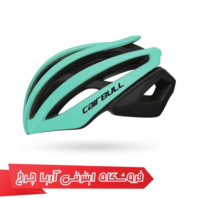 عکس کلاه دوچرخه سواری شهری برند کربول مدل Cairbull CB-02 رنگ سبز روشن