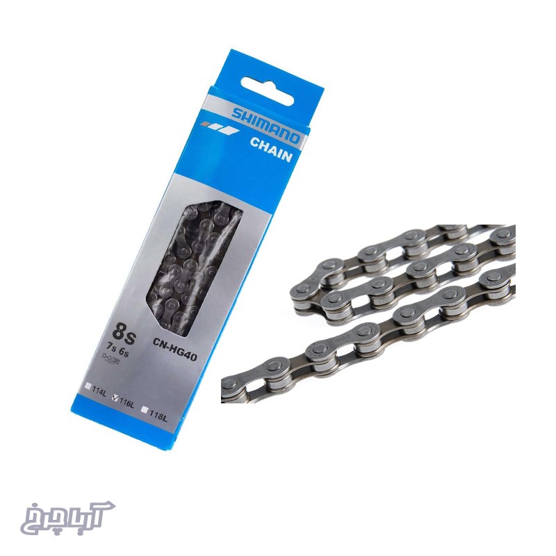 قیمت و خرید زنجیر دوچرخه شیمانو مدل Shimano CN-HG40 6/7/8sp 116L