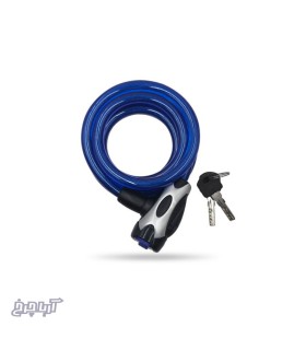 قیمت و خرید قفل کابلی دوچرخه با کلید کامپیوتری برند الکس مدل Alex xr251s 12×1000