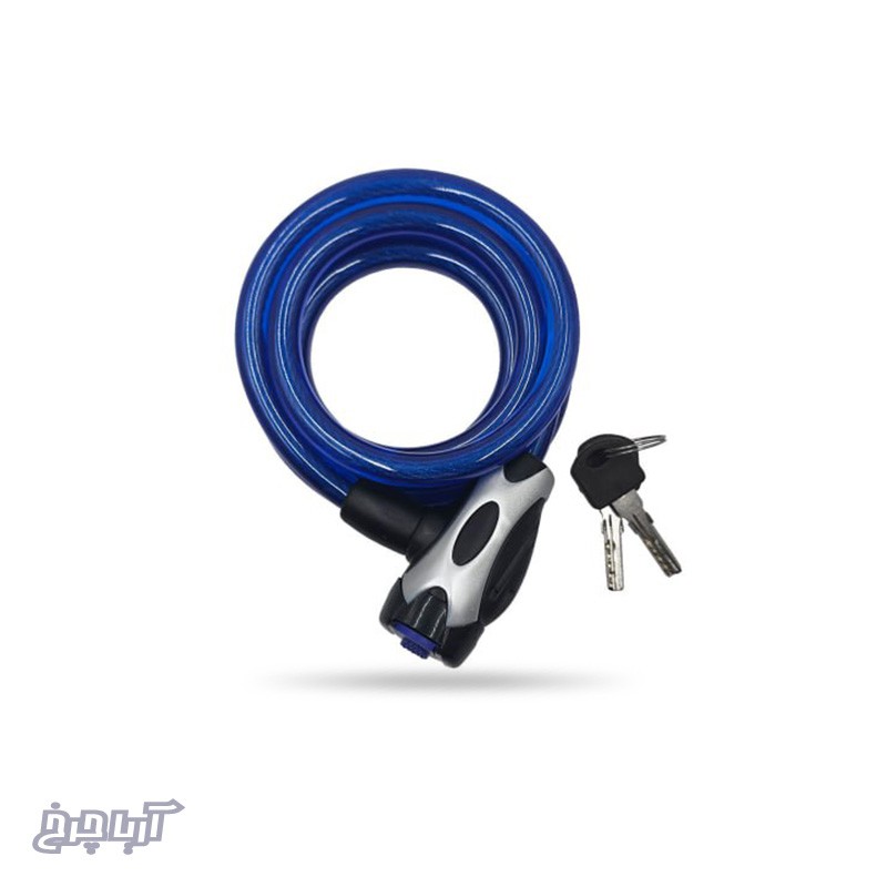 قیمت و خرید قفل کابلی دوچرخه با کلید کامپیوتری برند الکس مدل Alex xr251s 12×1000