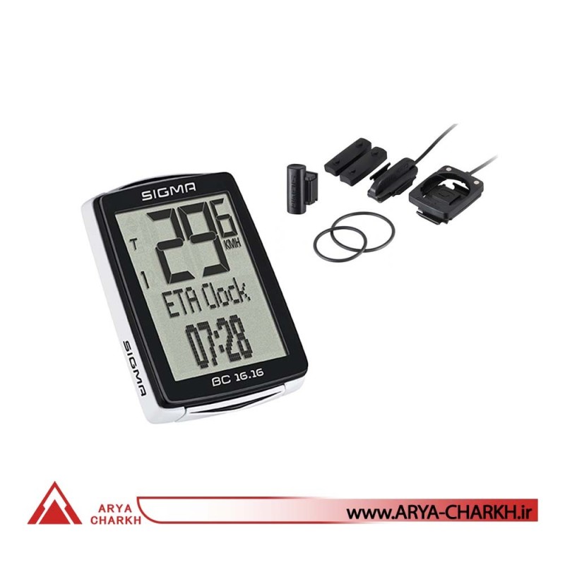 كیلومترشمار دوچرخه سیگما مدل SIGMA BC 16.16