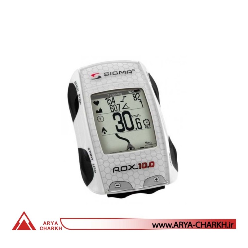كیلومترشمار دوچرخه سیگما مدل SIGMA ROX 10.0 GPS WHITE SET