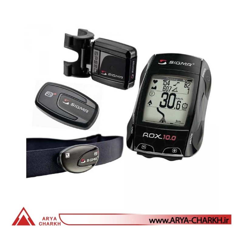 كیلومترشمار دوچرخه سیگما مدل SIGMA ROX 10.0 GPS BLACK SET