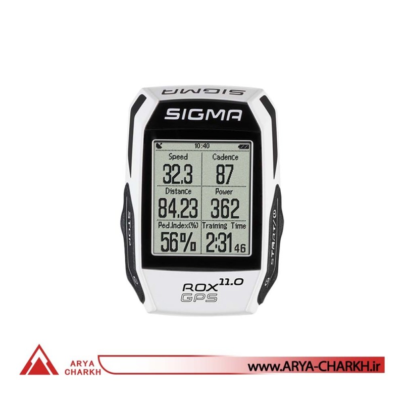 كیلومترشمار دوچرخه سیگما مدل SIGMA ROX 11.0 GPS WHITE SET