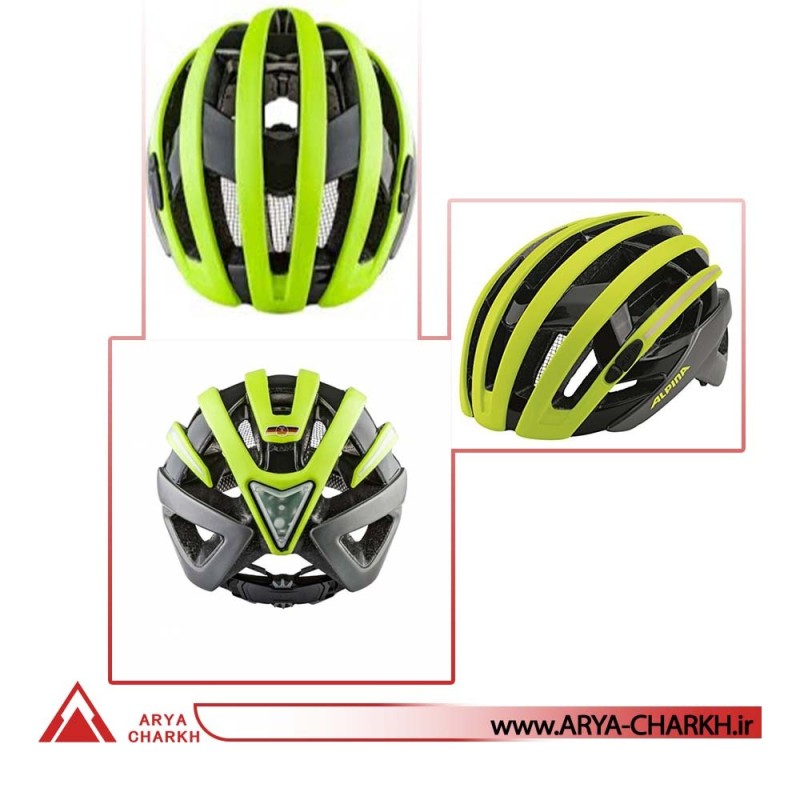 کلاه دوچرخه سواری آلپینا مدل Alpina CAMPIGLIO WHTH FLASH