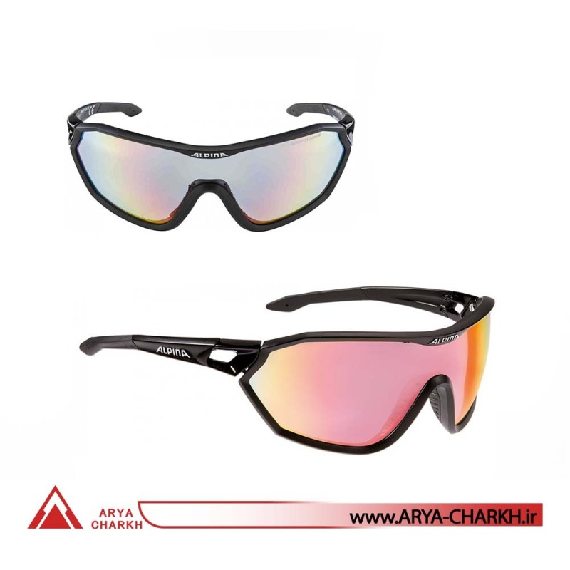 عینک دوچرخه سواری آلپینا مدل Alpina +S-WAY QVM