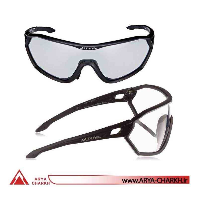 عینک دوچرخه سواری آلپینا مدل Alpina +S-WAY VL