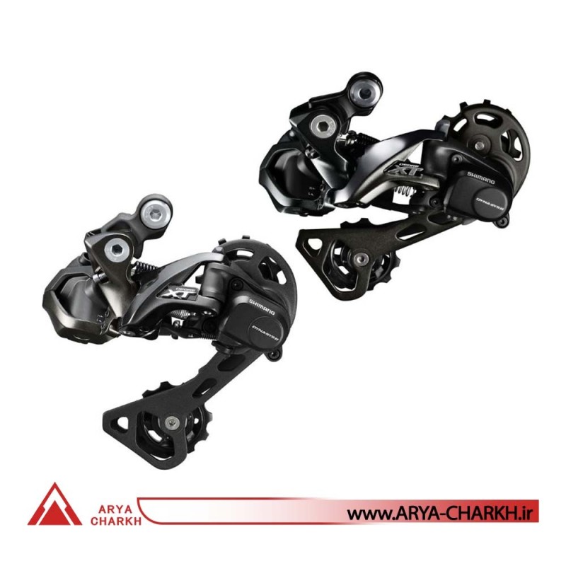 شانژمان الکتریکی دوچرخه شیمانو مدل Shimano RD-M8050-GS, DEORE XT Di2,11-SP