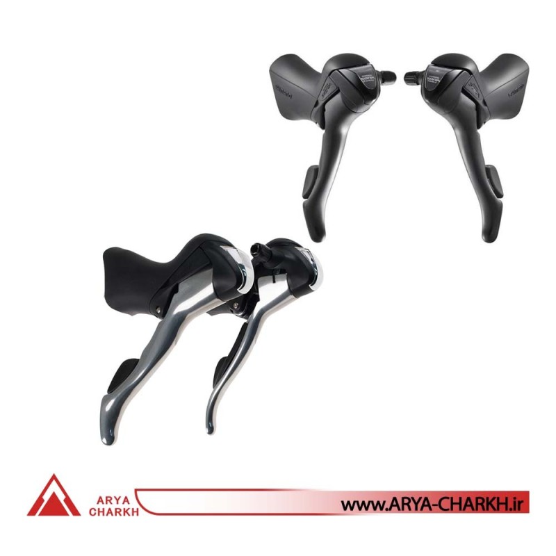 دسته دنده کتی چپ شیمانو مدل تیاگرا - 4600 3 سرعته