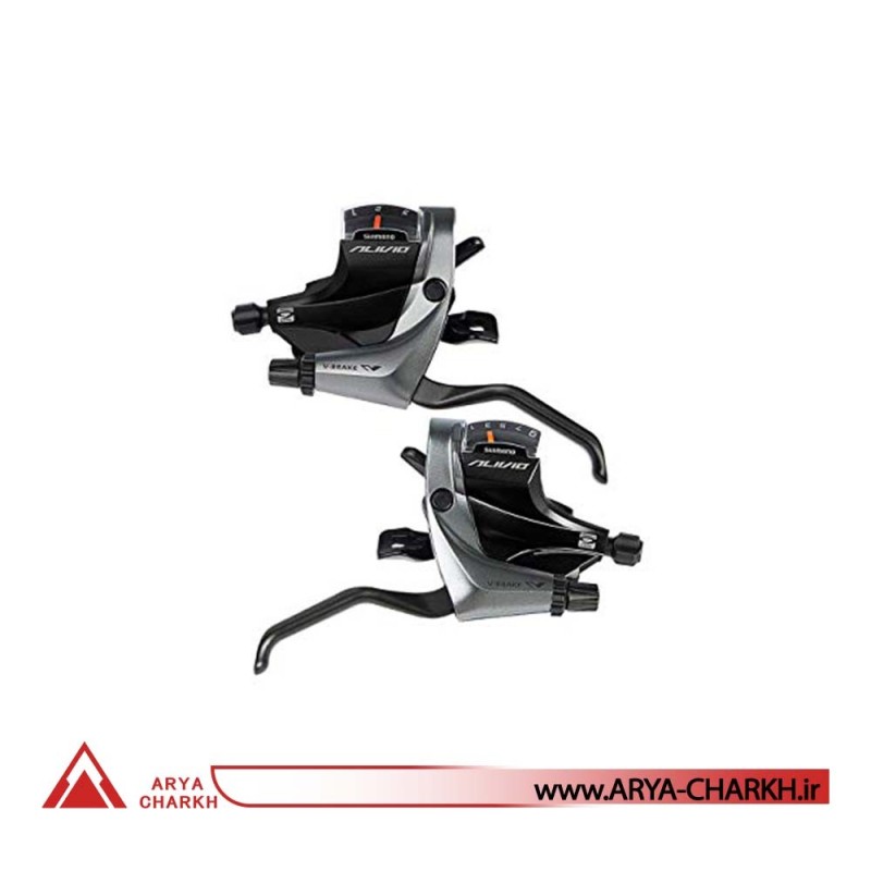 دسته دنده کتی چپ شیمانو مدل Shimano ALIVIO, ST-M4000 3-SP