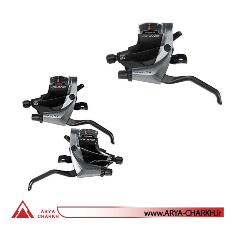 دسته دنده کتی چپ شیمانو مدل Shimano ALIVIO, ST-M4000 3-SP