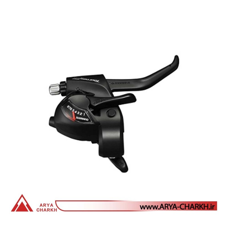 دسته دنده کتی چپ شیمانو مدل Shimano TOURNEY TX ST-TX800-L 3-SP