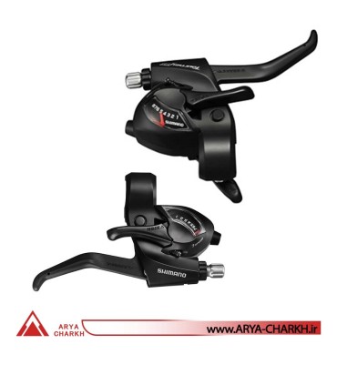 دسته دنده کتی راست شیمانو مدل Shimano TOURNEY TX ST-TX800-R 8-SP