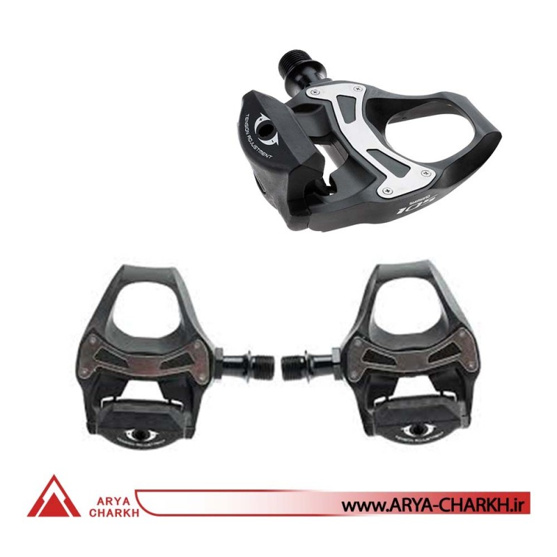 پدال لوک قفلی کورسی شیمانو مدل Shimano PD-5800, 105 SPD-SL
