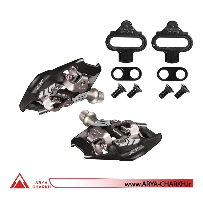 پدال لوک قفلی کوهستان شیمانو مدل Shimano PD-M8020 DEORE XT SPD(SM-SH51)IND.PACK