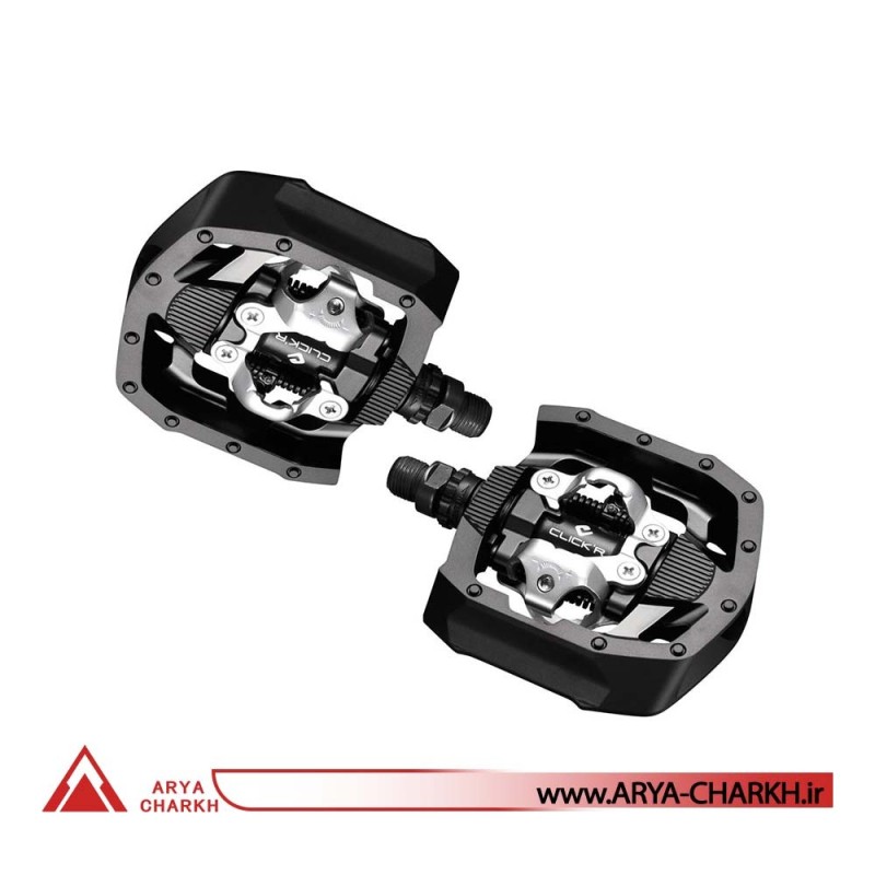 پدال لوک قفلی کوهستان شیمانو مدل Shimano PD-MT50, CLICK'R (SM-SH56), IND.PACK