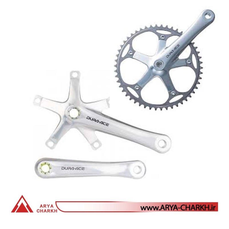 قامه چپ و راست ترک دوچرخه شیمانو مدل Shimano FC-7710 170M