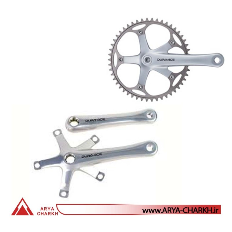 قامه چپ و راست ترک دوچرخه شیمانو مدل Shimano FC-7710 175M