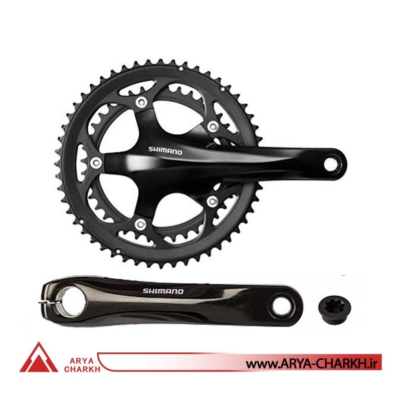 طبق قامه دوچرخه شیمانو مدل Shimano FC-R350- HOLL-2 175M 52X39T