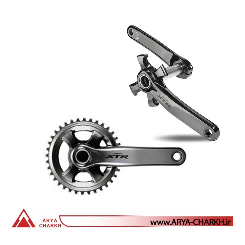 طبق قامه دوچرخه شیمانو مدل Shimano XTR FC-M9000-1, 11-SP175M