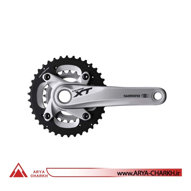 طبق قامه دوچرخه شیمانو مدل Shimano FC-M785-L ,10SP, 175M , 38X24T