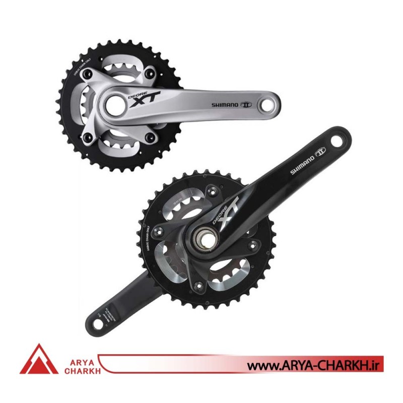 طبق قامه دوچرخه شیمانو مدل Shimano FC-M785-L ,10SP, 175M , 38X24T