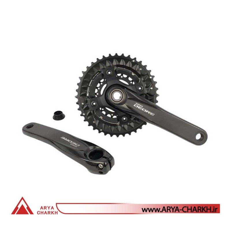 طبق قامه دنور دوچرخه شیمانو مدل Shimano FC-M6000-3,DEORE,10-SP 40-30-22T