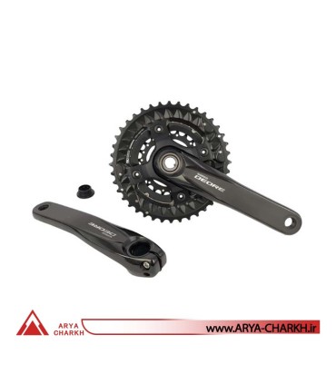 طبق قامه دنور دوچرخه شیمانو مدل Shimano FC-M6000-3,DEORE,10-SP 40-30-22T