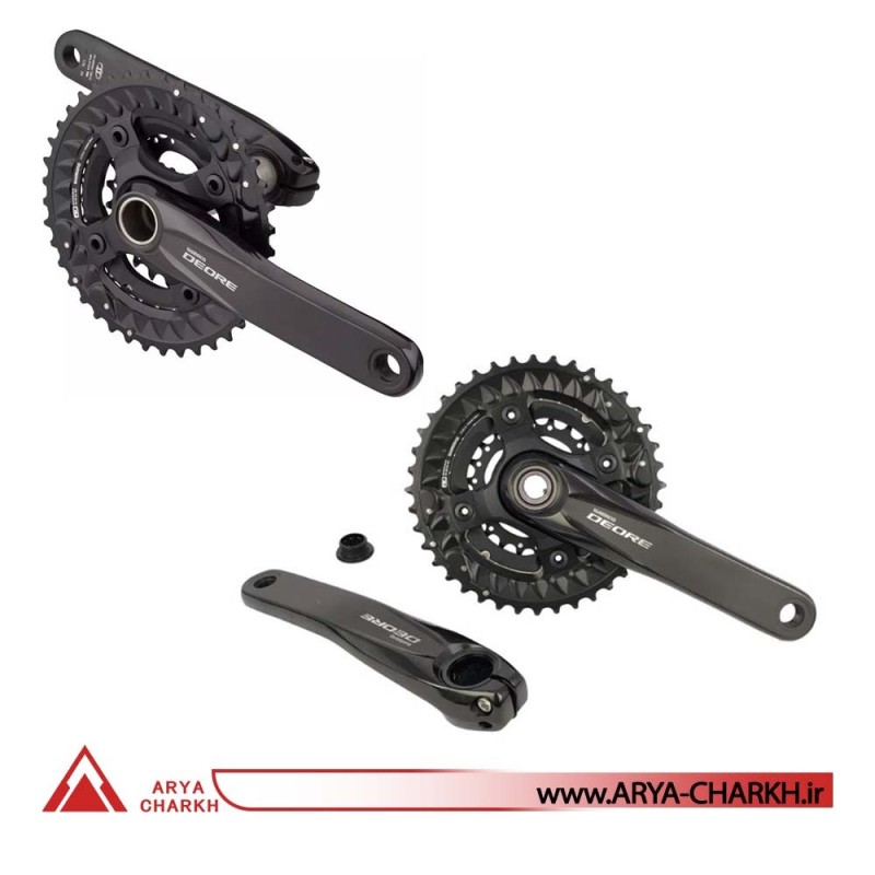 طبق قامه دنور دوچرخه شیمانو مدل Shimano FC-M6000-3,DEORE,10-SP 40-30-22T