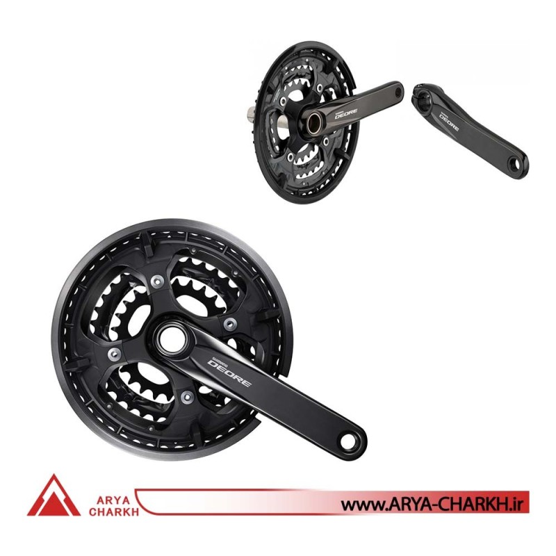 طبق قامه دئور دوچرخه شیمانو مدل Shimano FC-T6010,DEORE,FOR 10-SP 48-36-26T